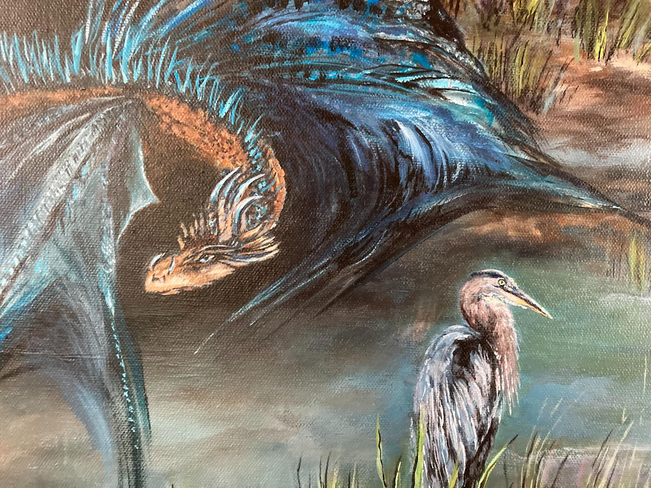 section of current fantasy painting
